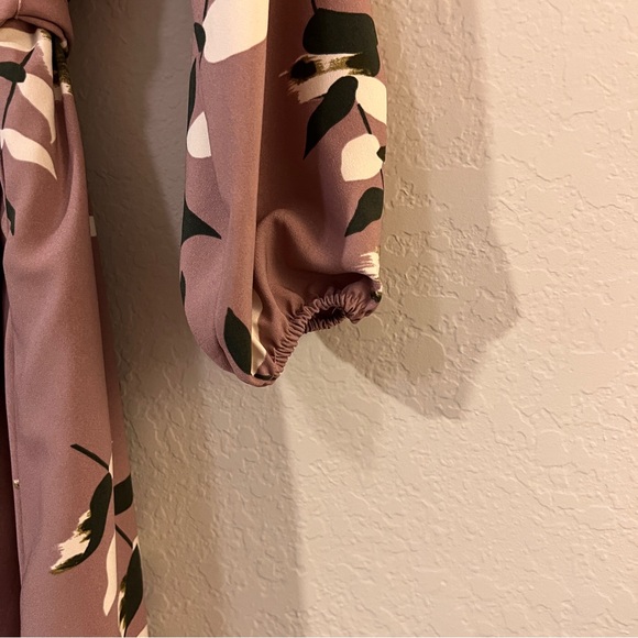 a new day Women's Midi Dress in Mauve Floral - Picture 4 of 10